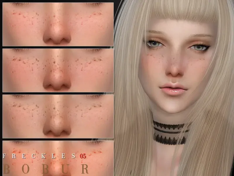 FRECKELS 05 19 Best Sims 4 Freckles Mods & CC