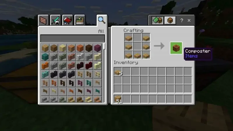 How to Make a Composter in Minecraft 1 How to Make a Composter in Minecraft?
