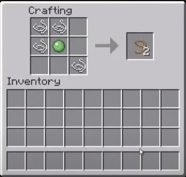 How to make a Lead in Minecraft step 3 How to Make a Lead in Minecraft?