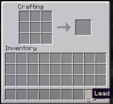How to make a Lead in Minecraft step 4 How to Make a Lead in Minecraft?