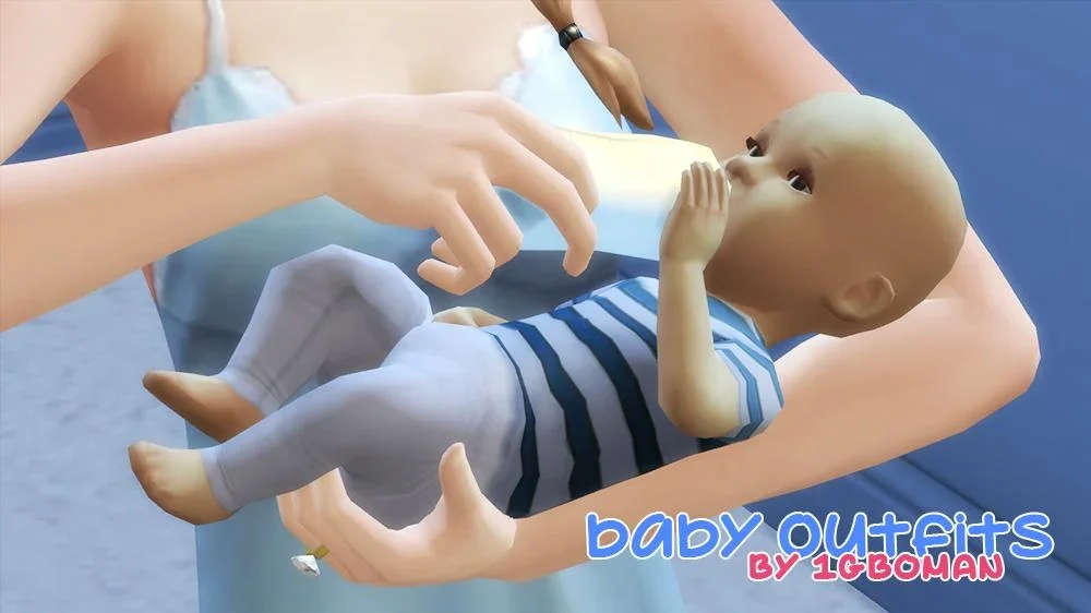 MTS 1gboman 1712568 Outfit1 20 Best Sims 4 Baby Mods & CC