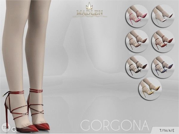 Madlen Sexy Gorgias Shoes 27 Sims 4 Shoes Mods & CC