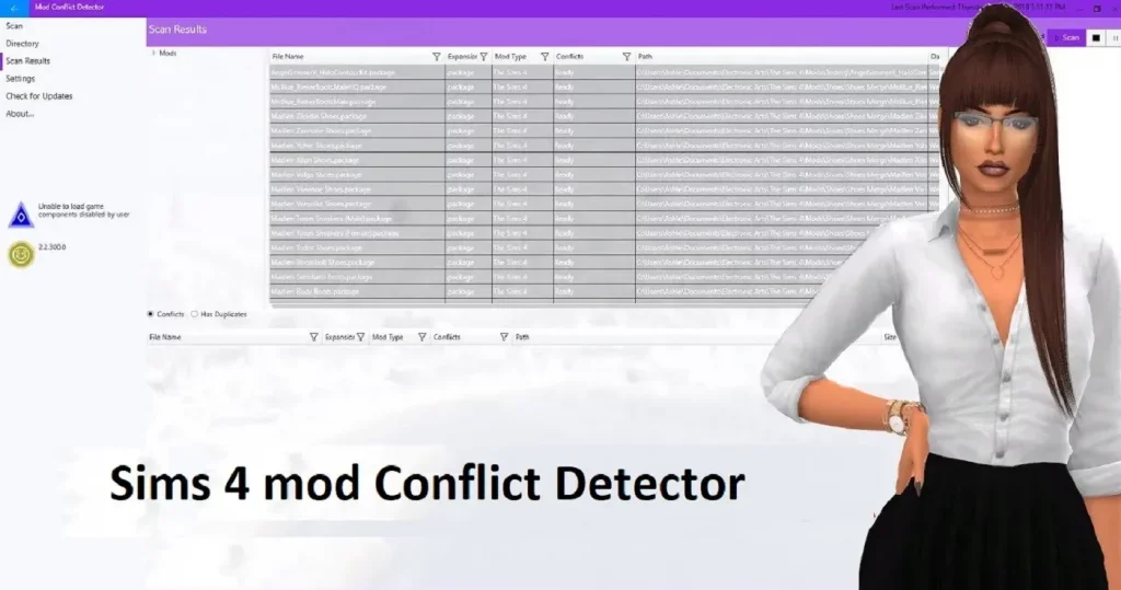 Sims 4 mod Conflict Detector Sims 4 Conflict Detector Mod