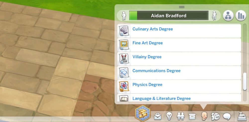 all degrees Sims 4 University Cheats
