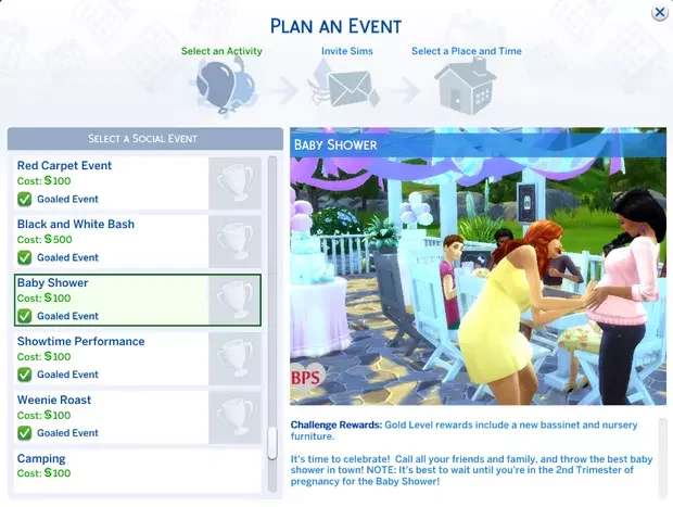 babyshower 1 20 Best Sims 4 Baby Mods & CC