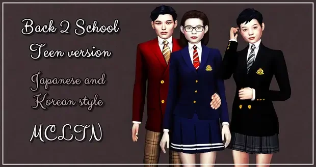 back to school uniform sims mod 19 Sims 4 School Uniform CC + Mods