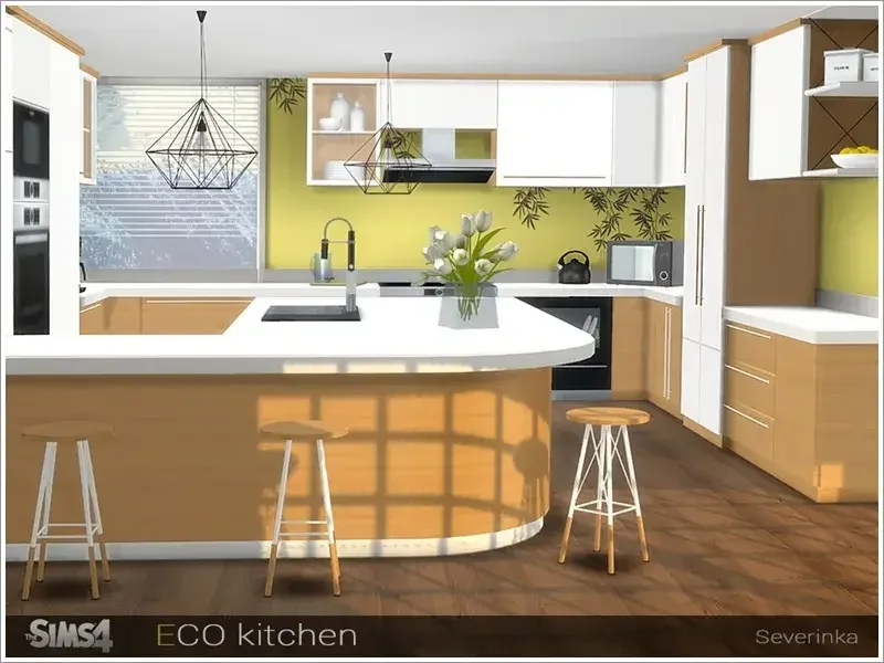eco kitchen sims mod 27 Sims 4 Furniture Mods & CC Packs