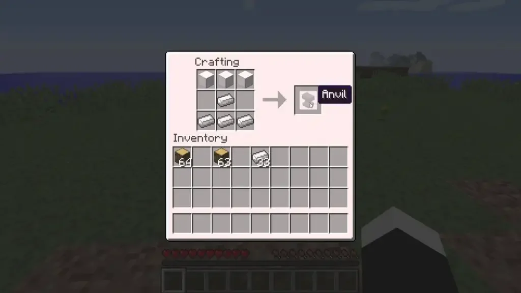making an anvil minecraft How to Make an Anvil in Minecraft?