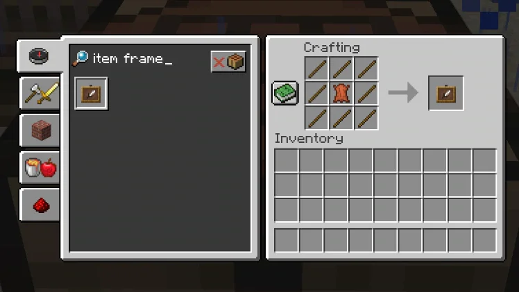 minecraft item frame How to make an Item Frame in Minecraft