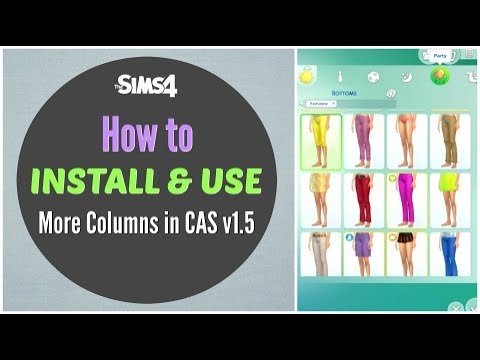 more columns cas sims mod 20 Sims 4 Script Mods & How Do They Work