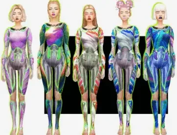 pastel alien suits 15 Sims 4 Alien-Themed CC & Mods