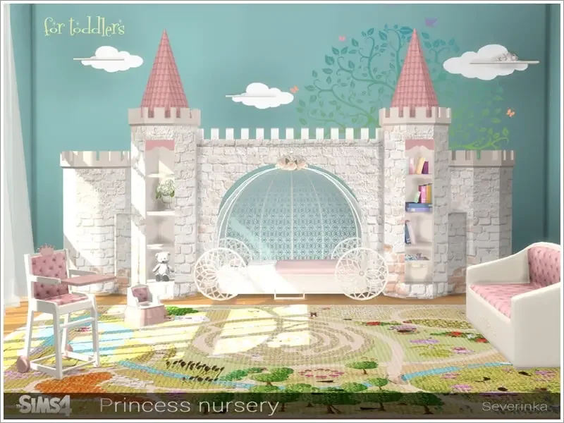 princess nursery sims mod 27 Sims 4 Furniture Mods & CC Packs