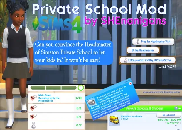 private school mod sims4 19 Best Sims 4 School Mods