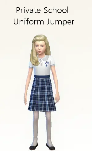 private school uniform sims mod 19 Sims 4 School Uniform CC + Mods
