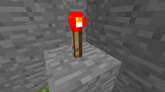 redstone torches minecraft 1 How to Make a Secret/Hidden Door in Minecraft