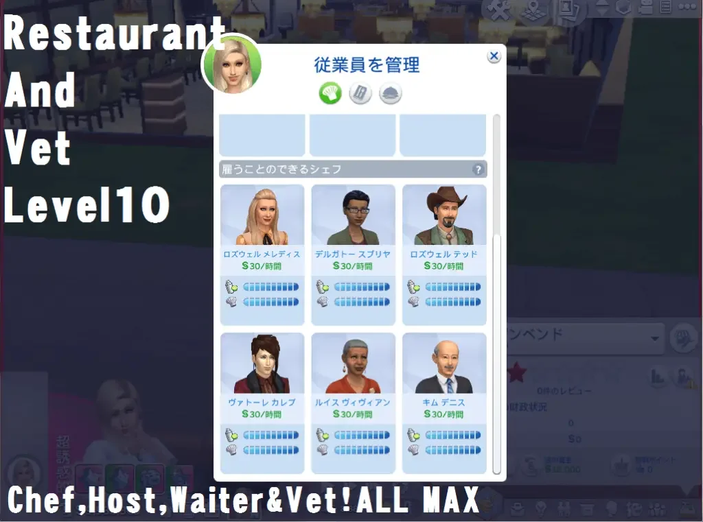 restaurant and vet level10 sims miod 11 Best Sims 4 Restaurant Mods