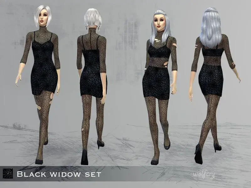 sims4 black widow set 1 Sims 4 Black Widow Challenge Rules & How to Play