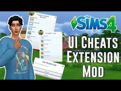 UI Cheats Sims 4 Extension Mod - My Otaku World