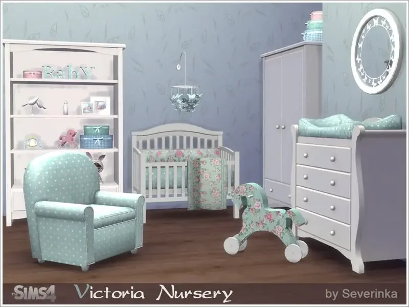 victory nursery sims mod 27 Sims 4 Furniture Mods & CC Packs
