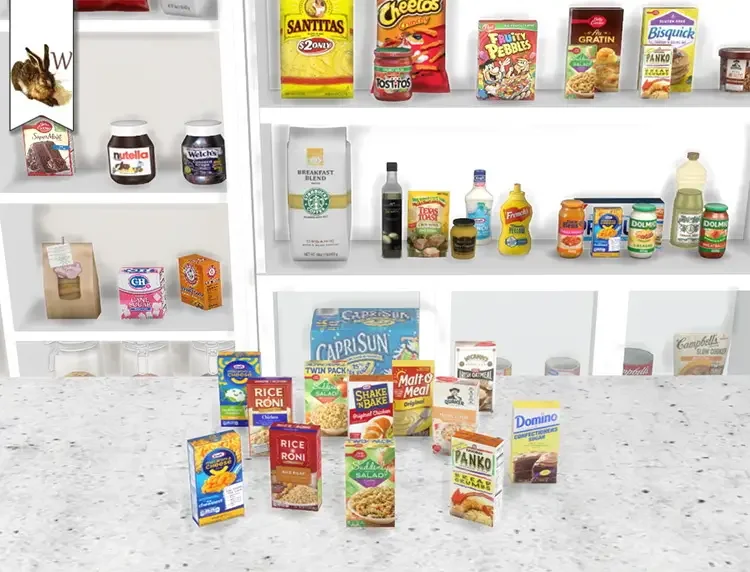 03 the pantry collection pasta boxes sims 4 cc 40 Best Sims 4 Clutter Mods & CC Packs