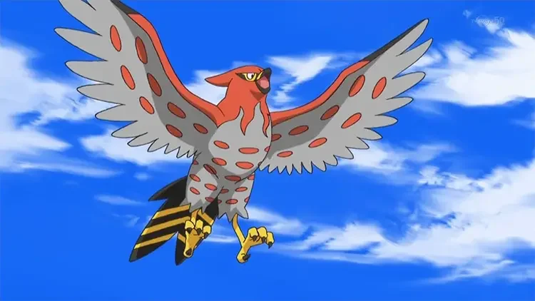 05 talonflame in the anime 35 Strongest Fire-type Pokémon