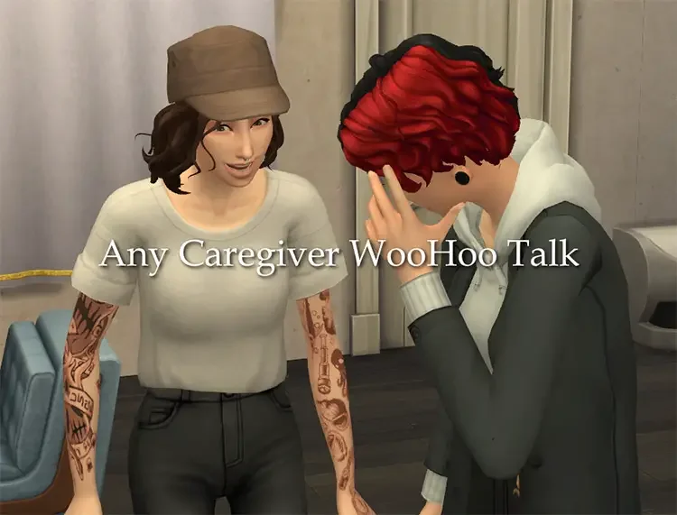 11 any caregiver can give the woohoo talk sims4 mod 15 Best WooHoo Mods For Sims 4