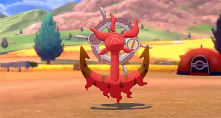 12 shiny dhelmise pokemon camp 21 Best Red Shiny Pokémon of All Time