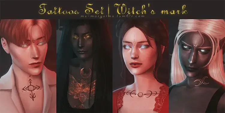 12 witchs mark sims 4 cc screenshot 20 Best Sims 4 Witch Mods & CC