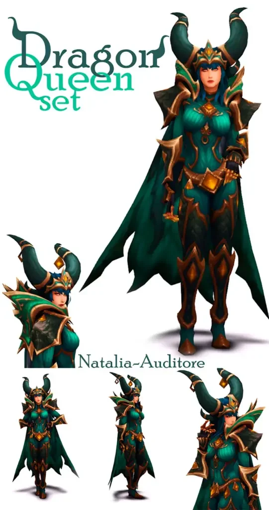 14 dragon queen set by natalia auditore cc sims4 21 Best Sims 4 Fantasy Mods & CC Pack