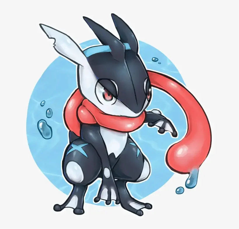 154 1544858 pokemon shinypokemon greninja water freetoedit water 21 Best Shiny Water-Type Pokémon