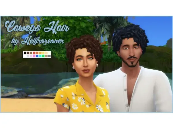 179a1ce895c5fb920d16b57f2ec0e9a5 gnd 41 Sims 4 Hair Mods & CC Packs (For Male & Female)