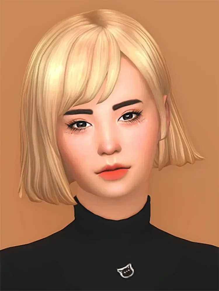 19 maxis match syaovu hairdo cc 20 Sims 4 Short Female Hairstyles CC & Mods