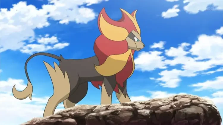 22 pyroar pokemon anime 35 Strongest Fire-type Pokémon