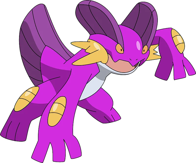 2260 Shiny Swampert 21 Best Purple Shiny Pokemon