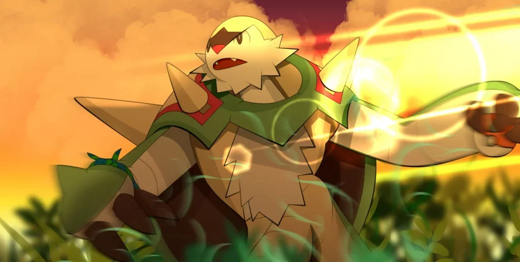 775204 lizamas chesnaught 1 21 Best Green Shiny Pokémon