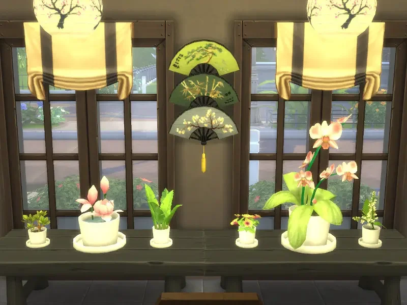 Asian Deco Set 29 Best Asian CC & Mods for The Sims 4