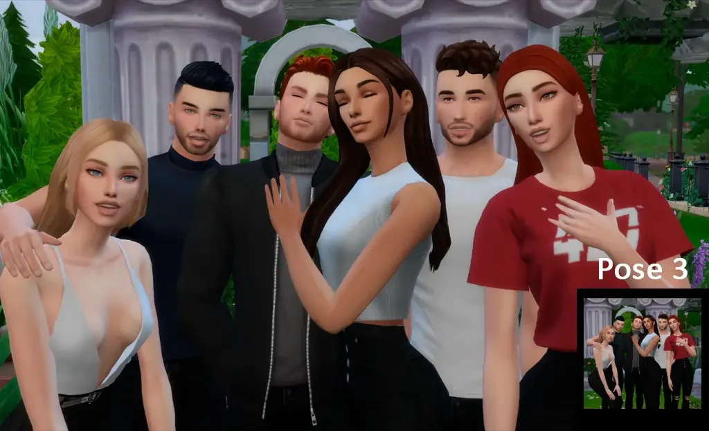 Beto ae0s 20. FUN Group Pose Pack 25 Best Group Poses For Sims 4