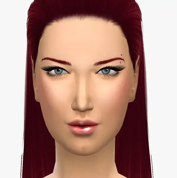 EYEBROW PIERCING LEFT 35 Best Sims 4 Piercings CC & Mods