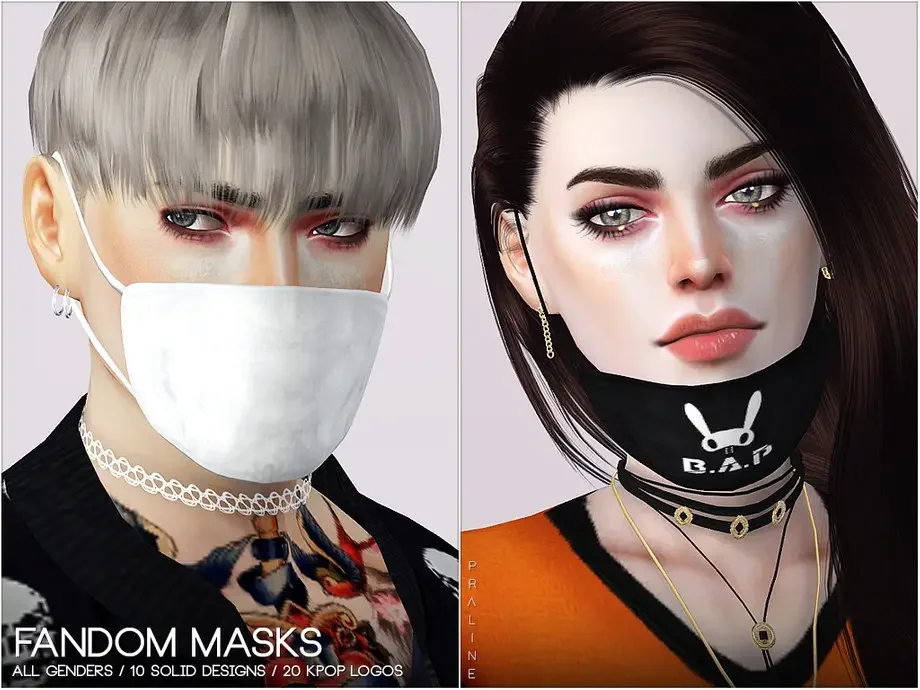 Fandom Masks 20 Best Sims 4 K-pop CC & Mods