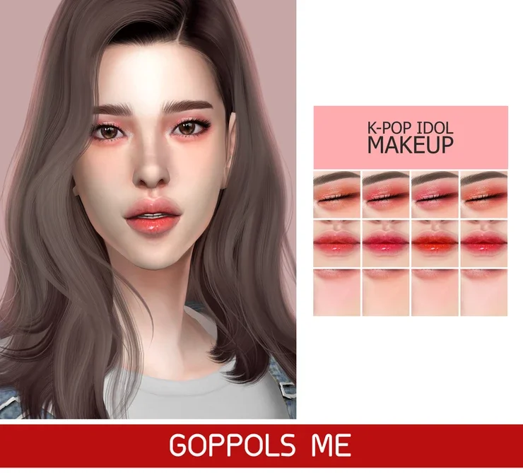 K pop Idol Makeup 20 Best Sims 4 K-pop CC & Mods