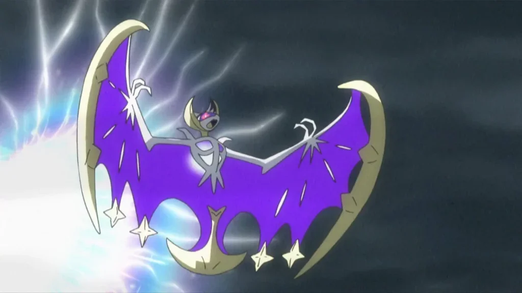 Lunala anime 21 Shiny Legendary Pokémon