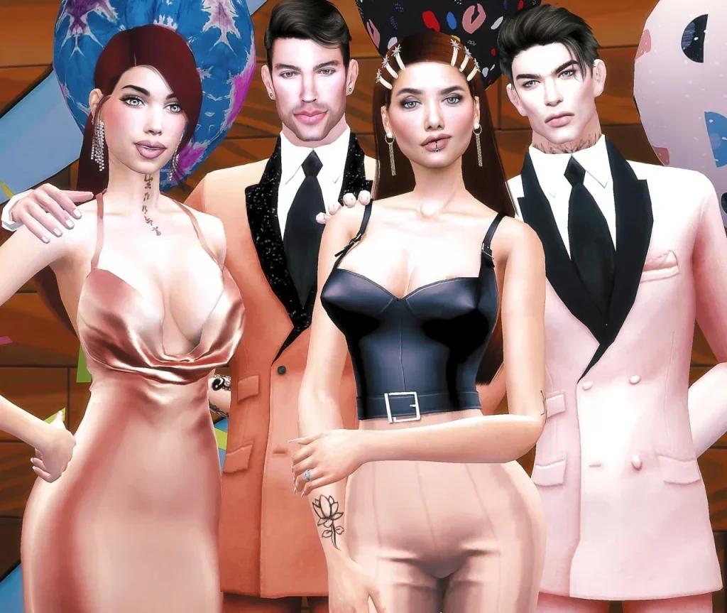 One of Maddoxxs most beautiful group shots. 25 Best Group Poses For Sims 4
