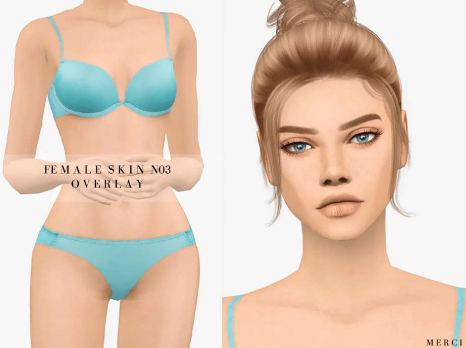 Overlay Version Of Female Skin N03 33 Best Sims 4 Skin Overlay Mods & CC