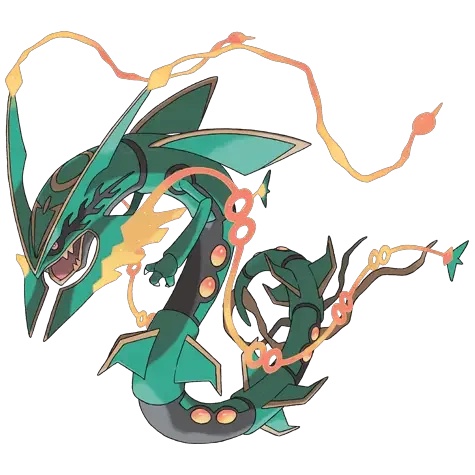 Rayquaza 21 Shiny Legendary Pokémon