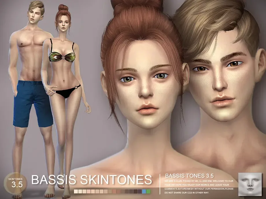 S Club WMLL ND Skintones 29 Best Asian CC & Mods for The Sims 4