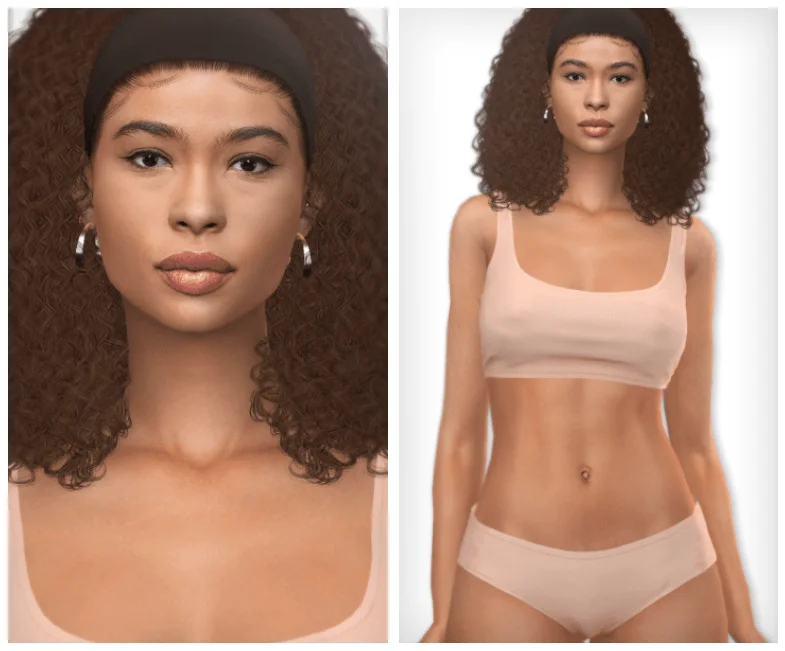 Salome Skin 33 Best Sims 4 Skin Overlay Mods & CC