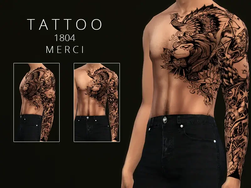 Tattoo 1804 35 Best Sims 4 Tattoos Mods & CC