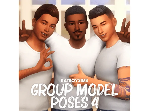 There are fourteen Sims 4 group model poses 25 Best Group Poses For Sims 4