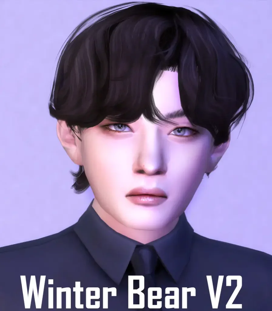 Winter Bear Hair 20 Best Sims 4 K-pop CC & Mods