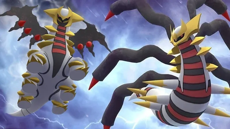 giratina altered forme vs origin forme pokemon bdsp 21 Shiny Legendary Pokémon